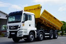 MAN TGS 41.460 / 8x4 / WYWROTKA / 2 STRONNA / BORDMATIC / HYDROBURTA / MEILLER KIPER /  / OPONY 100% / EURO 6 / 2017 R / SPROWADZONA  zdjęcie 1
