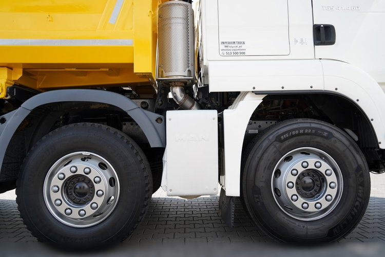 MAN TGS 41.460 / 8x4 / WYWROTKA / 2 STRONNA / BORDMATIC / HYDROBURTA / MEILLER KIPER /  / OPONY 100% / EURO 6 / 2017 R / SPROWADZONA  zdjęcie 28
