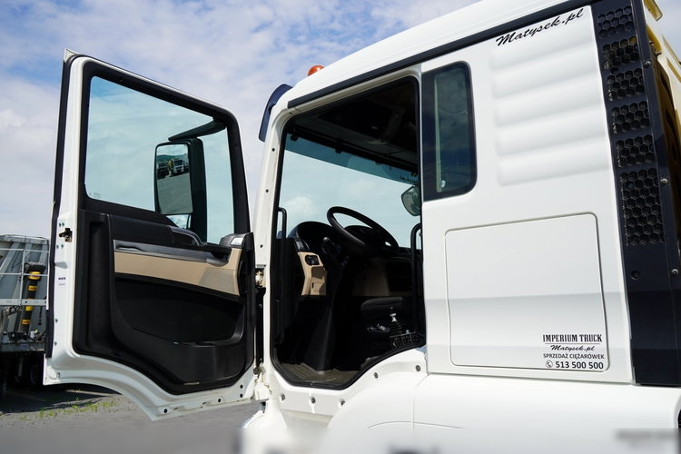 MAN TGS 41.460 / 8x4 / WYWROTKA / 2 STRONNA / BORDMATIC / HYDROBURTA / MEILLER KIPER /  / OPONY 100% / EURO 6 / 2017 R / SPROWADZONA  zdjęcie 33