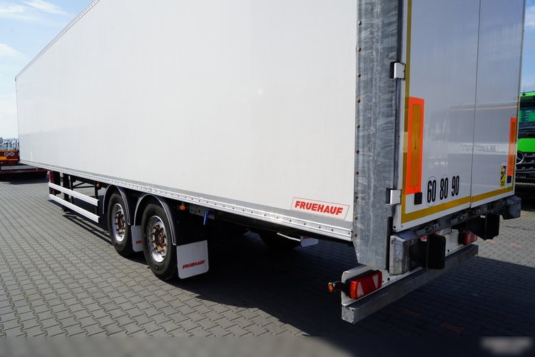 Fruehauf / KONTENER / KOFFER / 2 OSIE / SAF / BARDZO MOCNA PODŁOGA: SZYNA-DESKA zdjęcie 11