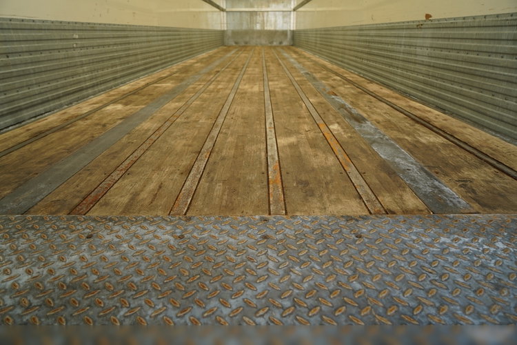 Fruehauf / KONTENER / KOFFER / 2 OSIE / SAF / BARDZO MOCNA PODŁOGA: SZYNA-DESKA zdjęcie 19