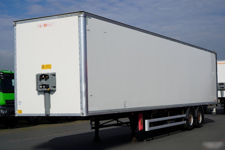 Fruehauf / KONTENER / KOFFER / 2 OSIE / SAF / BARDZO MOCNA PODŁOGA: SZYNA-DESKA zdjęcie 3