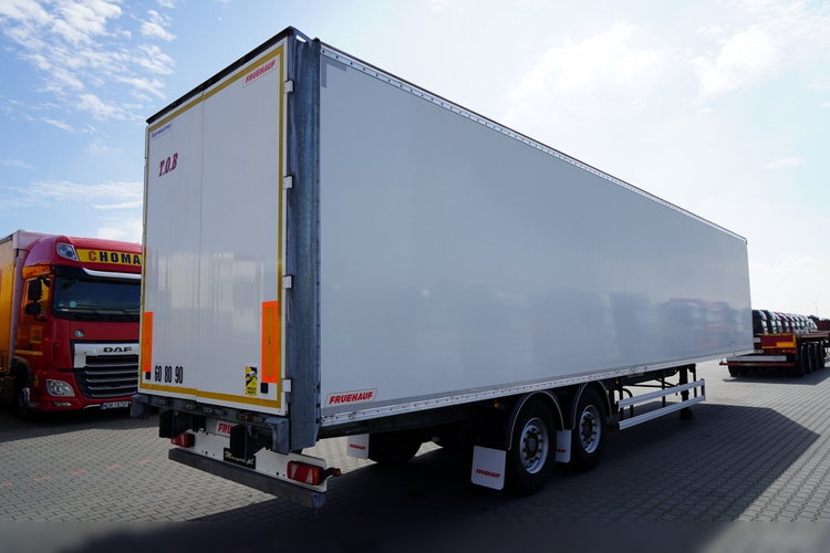 Fruehauf / KONTENER / KOFFER / 2 OSIE / SAF / BARDZO MOCNA PODŁOGA: SZYNA-DESKA zdjęcie 7