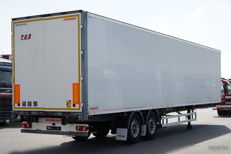 Fruehauf / KONTENER / KOFFER / 2 OSIE / SAF / BARDZO MOCNA PODŁOGA: SZYNA-DESKA zdjęcie 8