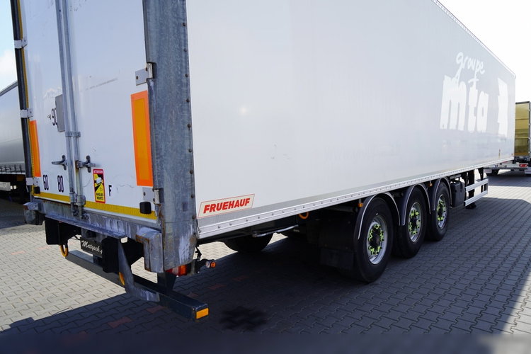 Fruehauf /  IZOTERMA / KONTENER / KOFFER /  BARDZO MOCNA PODŁOGA : SZYNA-DESKA  zdjęcie 11