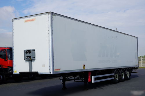 Fruehauf /  IZOTERMA / KONTENER / KOFFER /  BARDZO MOCNA PODŁOGA : SZYNA-DESKA 
