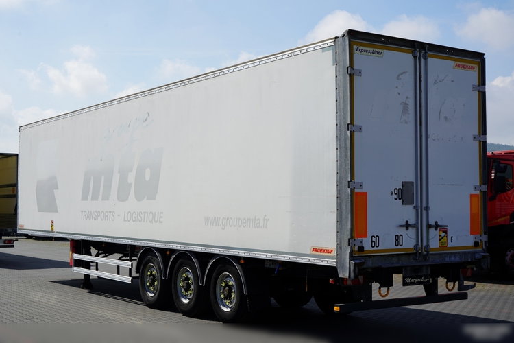 Fruehauf /  IZOTERMA / KONTENER / KOFFER /  BARDZO MOCNA PODŁOGA : SZYNA-DESKA  zdjęcie 4