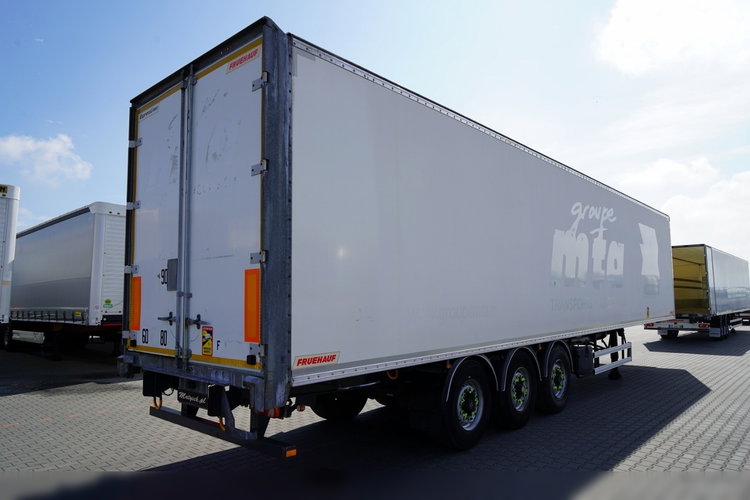 Fruehauf /  IZOTERMA / KONTENER / KOFFER /  BARDZO MOCNA PODŁOGA : SZYNA-DESKA  zdjęcie 5