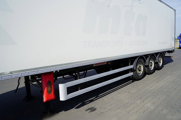 Fruehauf /  IZOTERMA / KONTENER / KOFFER /  BARDZO MOCNA PODŁOGA : SZYNA-DESKA  zdjęcie 8