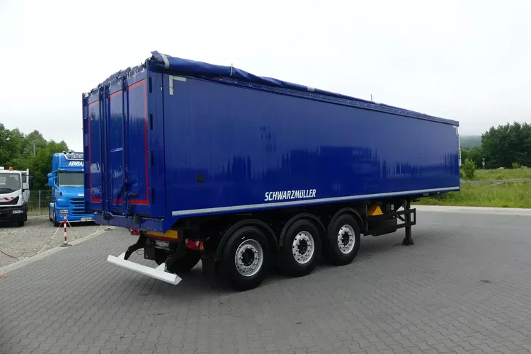 Schwarzmuller WYWROTKA 50m3 / KLAPO DRZWI / SZYBER / OŚ PODNOSZONA / zdjęcie 10