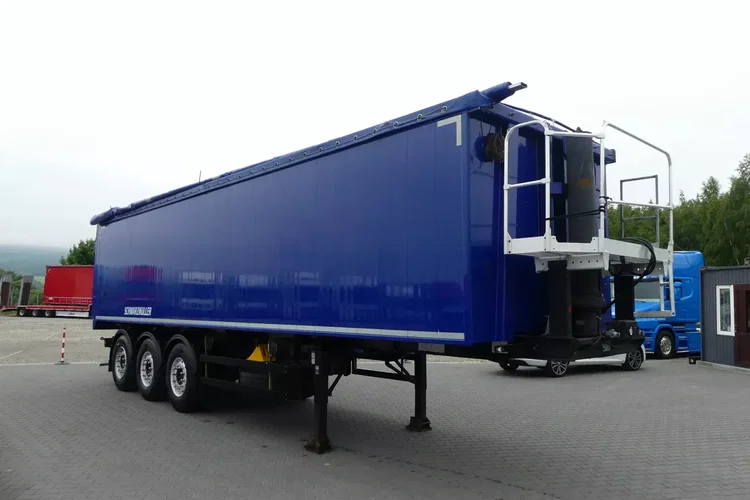 Schwarzmuller WYWROTKA 50m3 / KLAPO DRZWI / SZYBER / OŚ PODNOSZONA / zdjęcie 13