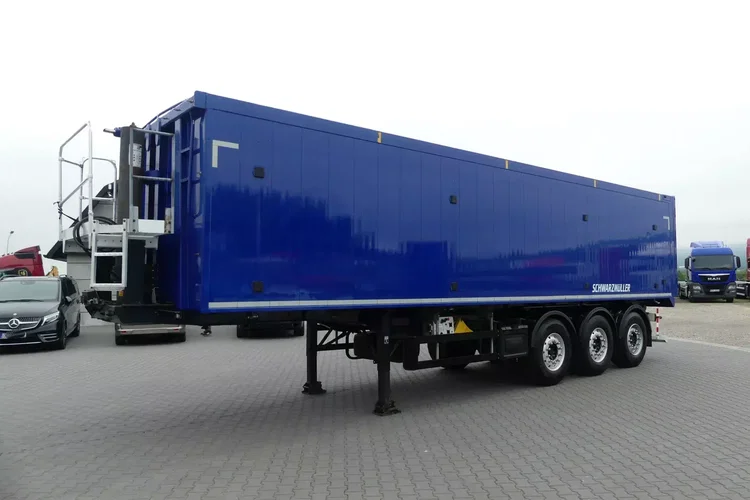 Schwarzmuller WYWROTKA 50m3 / KLAPO DRZWI / SZYBER / OŚ PODNOSZONA / zdjęcie 3