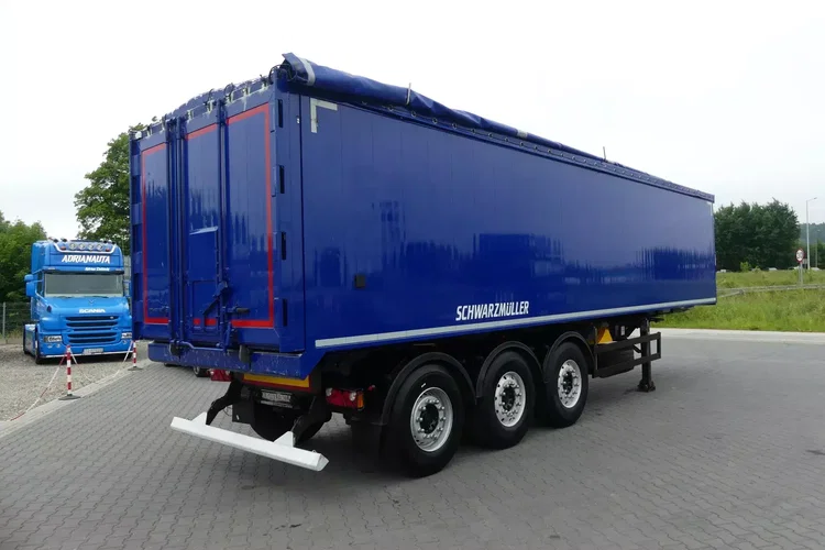 Schwarzmuller WYWROTKA 50m3 / KLAPO DRZWI / SZYBER / OŚ PODNOSZONA / zdjęcie 9