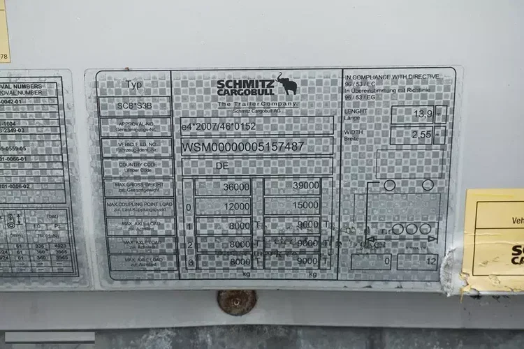 Schmitz IZOTERMA / DOPPELSTOCK / ROLETA / OŚ PODNOSZONA zdjęcie 11