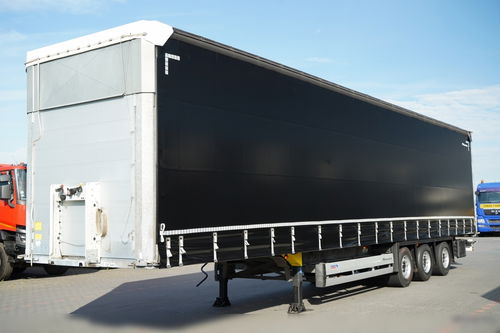 Schmitz Cargobull FIRANKA / MEGA / MULDA DO STALI - 9 M / COILMULDA / BDE - ROZSUWANE SŁUPKI / 2022 ROK / OŚ PODNOSZONA 