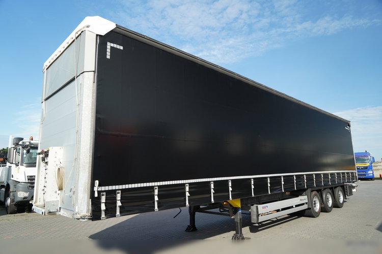 Schmitz Cargobull FIRANKA / MEGA / MULDA DO STALI - 9 M / COILMULDA / BDE - ROZSUWANE SŁUPKI / 2022 ROK / OŚ PODNOSZONA  zdjęcie 2