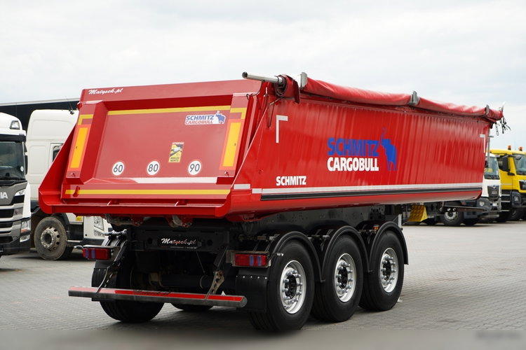 Schmitz / WYWROTKA / ALUMINIOWA / 24 m3 / 2021 ROK / OPONY 100% / WAGA: 5100 KG / OŚ PODNOSZONA zdjęcie 8