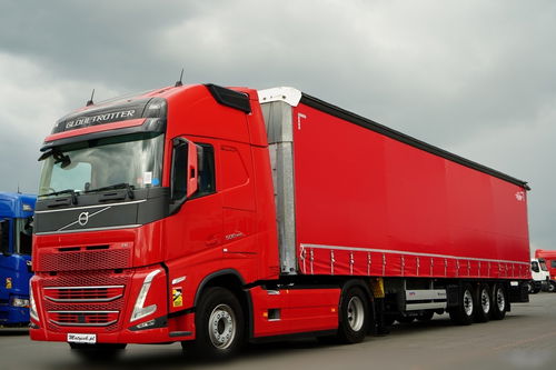 Volvo FH 500 / I-SAVE / XXL / KLIMA POSTOJOWA / NOWY MODEL / OPONY 100 % / + SCHMITZ FIRANKA STANDARD / PODNOSZONA OŚ / DACH PODNOSZONY / 2022 ROK  / PO ZŁOTYM KONTRAKCIE SERWISOWYM