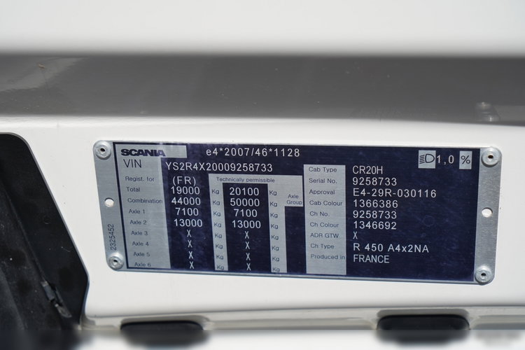 Scania R 450 / RETARDER / HYDRAULIKA  / PO KONTRAKCIE SERWISOWYM zdjęcie 38