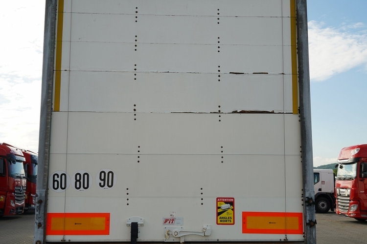 Fruehauf / KONTENER / KOFFER / ROLETA / BARDZO MOCNA PODŁOGA : SZYNA-DESKA zdjęcie 12