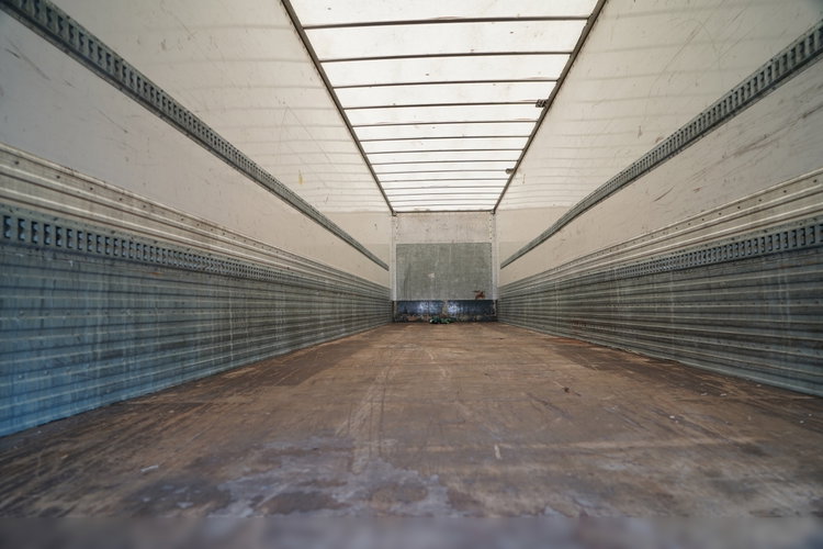 Fruehauf / KONTENER / KOFFER / ROLETA / BARDZO MOCNA PODŁOGA : SZYNA-DESKA zdjęcie 14