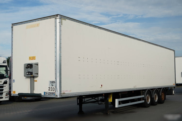 Fruehauf / KONTENER / KOFFER / ROLETA / BARDZO MOCNA PODŁOGA : SZYNA-DESKA zdjęcie 3