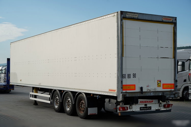 Fruehauf / KONTENER / KOFFER / ROLETA / BARDZO MOCNA PODŁOGA : SZYNA-DESKA zdjęcie 6