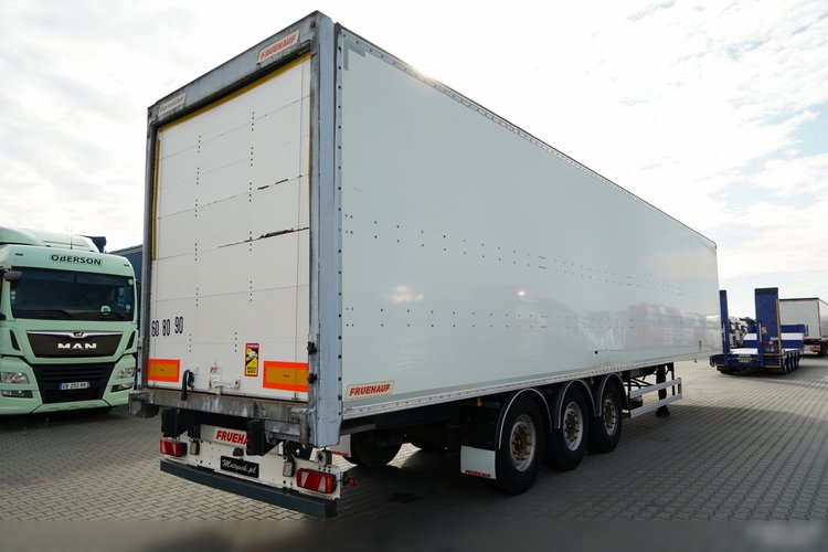 Fruehauf / KONTENER / KOFFER / ROLETA / BARDZO MOCNA PODŁOGA : SZYNA-DESKA zdjęcie 7