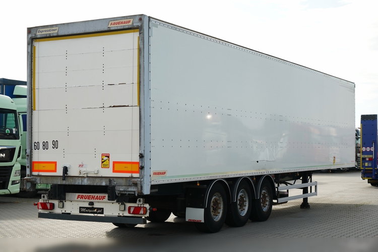 Fruehauf / KONTENER / KOFFER / ROLETA / BARDZO MOCNA PODŁOGA : SZYNA-DESKA zdjęcie 8