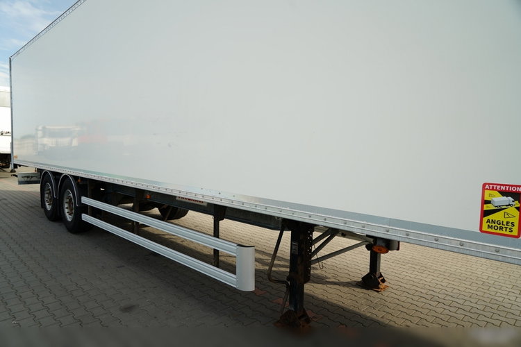 Fruehauf / KONTENER / KOFFER / OSIE SAF / 2 OSIE / ROLETA / MOCNA PODŁOGA: SZYNA DESKA zdjęcie 9