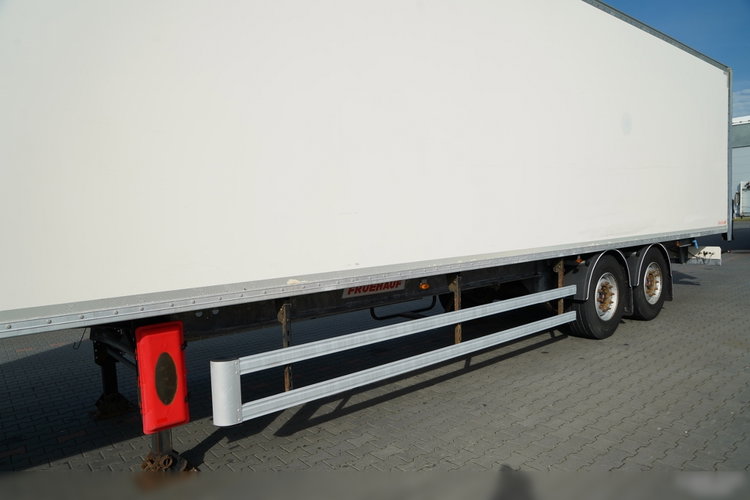 Fruehauf / KONTENER / KOFFER / OSIE SAF / 2 OSIE / ROLETA / MOCNA PODŁOGA: SZYNA DESKA zdjęcie 10