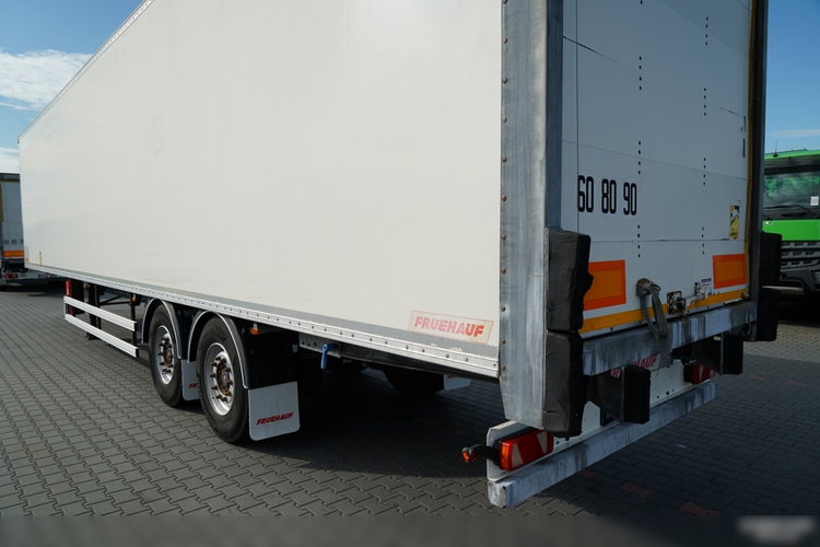 Fruehauf / KONTENER / KOFFER / OSIE SAF / 2 OSIE / ROLETA / MOCNA PODŁOGA: SZYNA DESKA zdjęcie 11