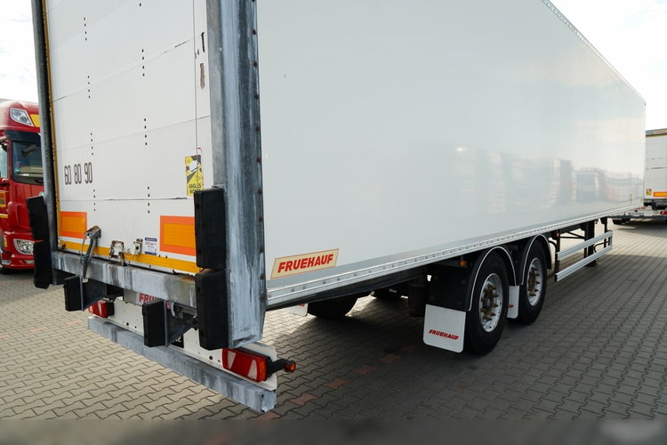 Fruehauf / KONTENER / KOFFER / OSIE SAF / 2 OSIE / ROLETA / MOCNA PODŁOGA: SZYNA DESKA zdjęcie 13