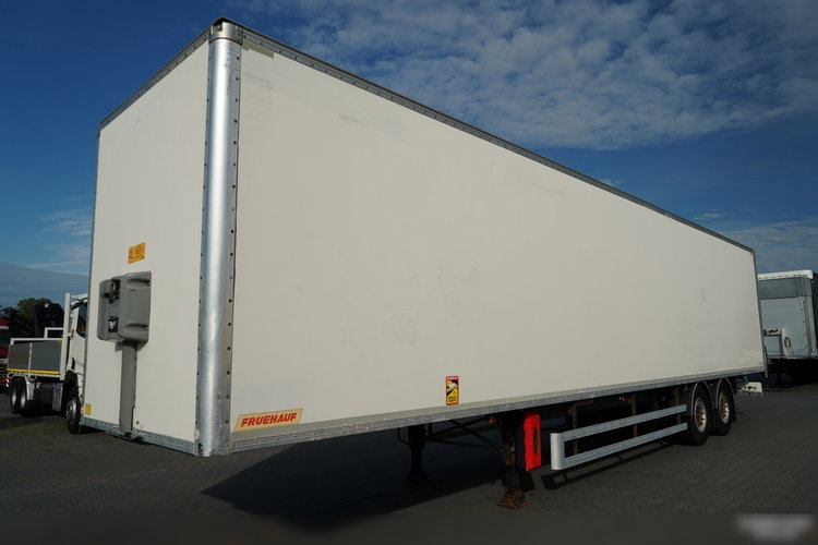 Fruehauf / KONTENER / KOFFER / OSIE SAF / 2 OSIE / ROLETA / MOCNA PODŁOGA: SZYNA DESKA zdjęcie 2