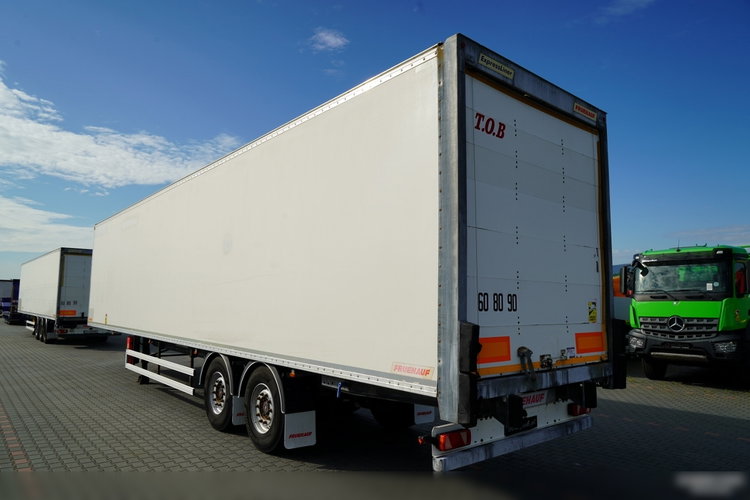 Fruehauf / KONTENER / KOFFER / OSIE SAF / 2 OSIE / ROLETA / MOCNA PODŁOGA: SZYNA DESKA zdjęcie 3