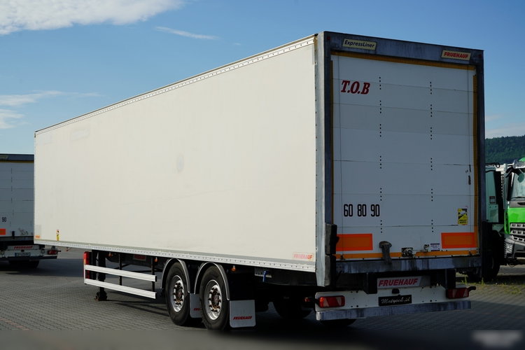 Fruehauf / KONTENER / KOFFER / OSIE SAF / 2 OSIE / ROLETA / MOCNA PODŁOGA: SZYNA DESKA zdjęcie 4