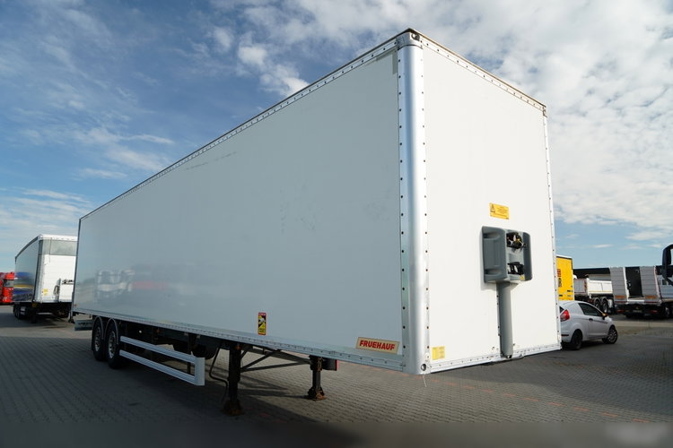 Fruehauf / KONTENER / KOFFER / OSIE SAF / 2 OSIE / ROLETA / MOCNA PODŁOGA: SZYNA DESKA zdjęcie 7