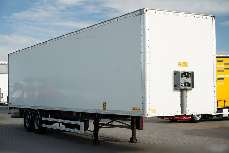 Fruehauf / KONTENER / KOFFER / OSIE SAF / 2 OSIE / ROLETA / MOCNA PODŁOGA: SZYNA DESKA zdjęcie 8