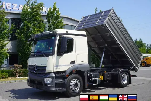 Mercedes Actros 1840 / NOWA Wywrotka 3-stronna 10 EPAL / Blokada mostu / Ład. 10 t
