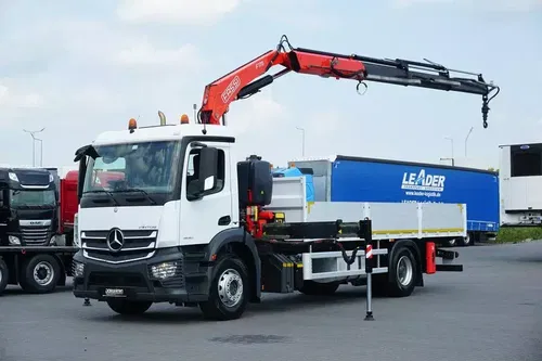 Mercedes ANTOS / 1830 / E 6 / SKRZYNIOWY + HDS / FASSI F 175 / ROTATOR / PILOT