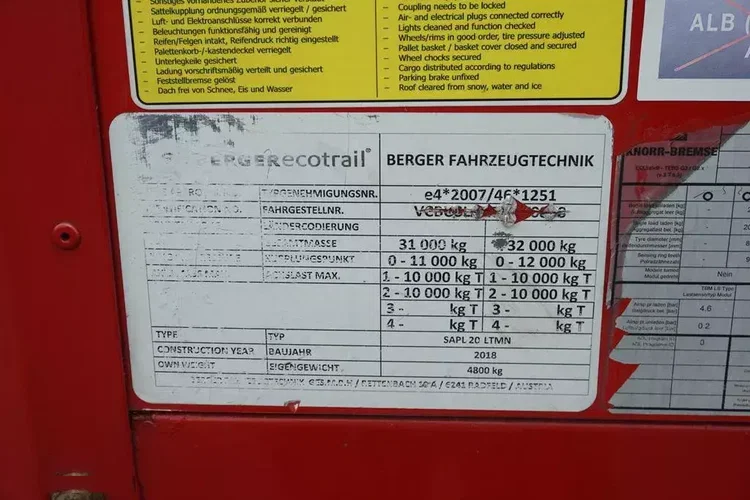 BERGER / FIRANKA / MEGA / MULTI LOCK / XL / 2 OSIE zdjęcie 23