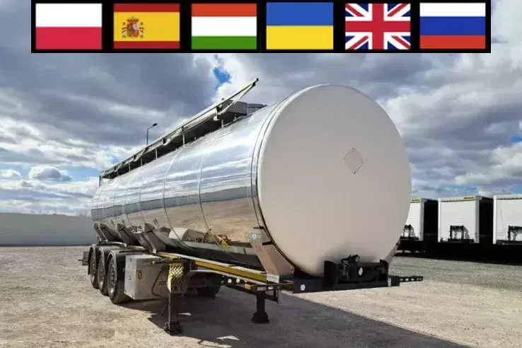 Cysterna spożywcza Wielton NS3D 36 t / 3 komory Num. ref.: 233791 zdjęcie 1