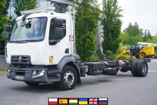 Renault D16 / Rama pod zabudowę 7, 5 m / Blokada mostu / 170 tys. km