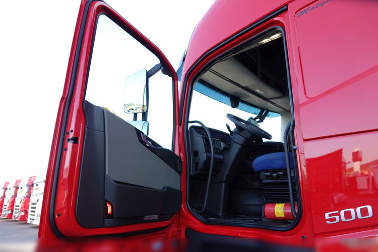 Volvo FH 500 / I-SAVE / XXL / I-PARK COOL / NOWY MODEL / OPONY 100 % / + SCHMITZ FIRANKA STANDARD / PODNOSZONA OŚ / DACH PODNOSZONY / 2022 ROK / PO ZŁOTYM KONTRAKCIE SERWISOWYM zdjęcie 23