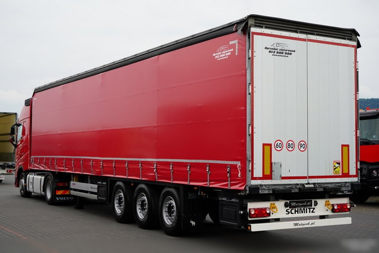 Volvo FH 500 / I-SAVE / XXL / I-PARK COOL / NOWY MODEL / OPONY 100 % / + SCHMITZ FIRANKA STANDARD / PODNOSZONA OŚ / DACH PODNOSZONY / 2022 ROK / PO ZŁOTYM KONTRAKCIE SERWISOWYM zdjęcie 3