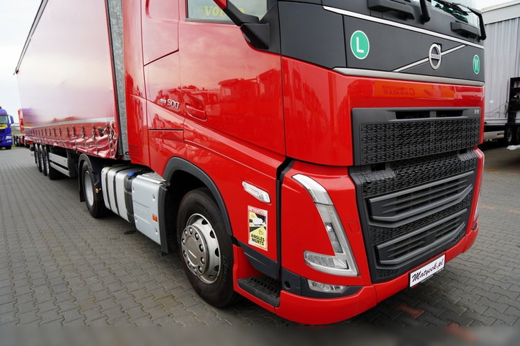 Volvo FH 500 / I-SAVE / XXL / I-PARK COOL / NOWY MODEL / OPONY 100 % / + SCHMITZ FIRANKA STANDARD / PODNOSZONA OŚ / DACH PODNOSZONY / 2022 ROK / PO ZŁOTYM KONTRAKCIE SERWISOWYM zdjęcie 6