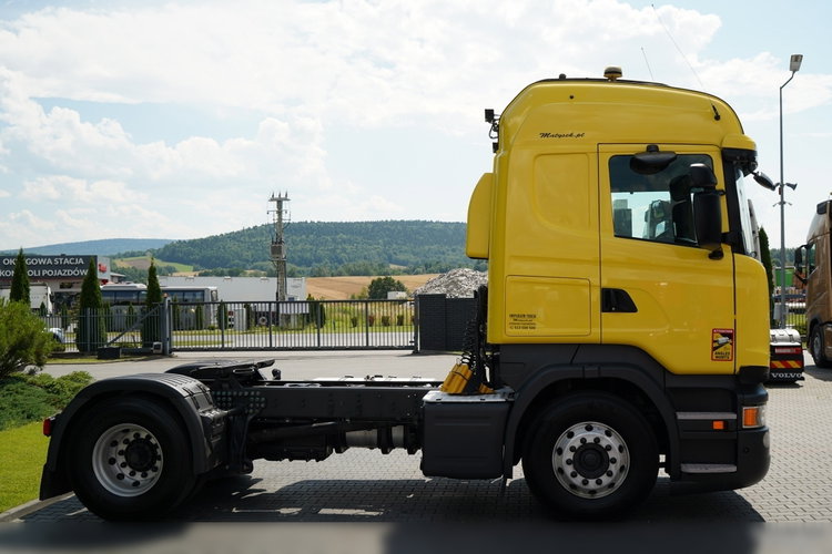 Scania R 450 / RETARDER /  PRZYSTAWKA PTO / KLIMA POSTOJOWA /  CAŁA NA PODUSZKACH / ALUFELGI  / SPROWADZONA / PO  KONTRAKCIE SERWISOWYM zdjęcie 10