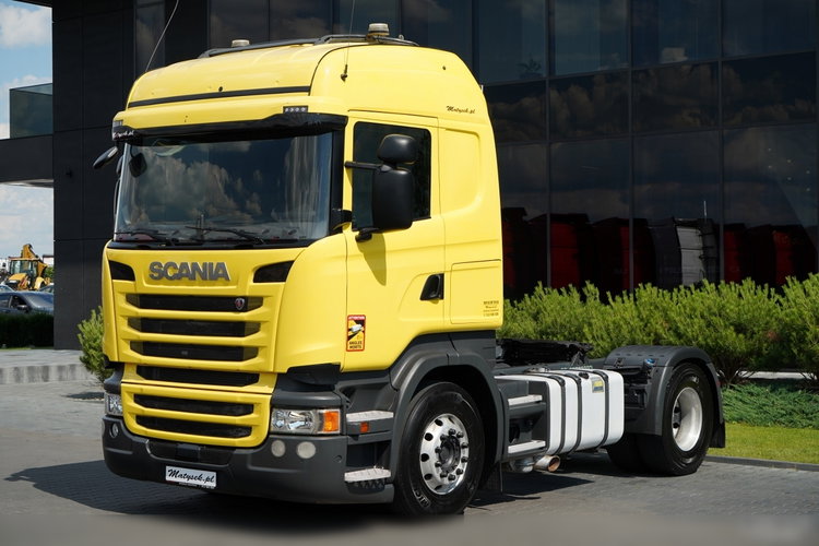 Scania R 450 / RETARDER /  PRZYSTAWKA PTO / KLIMA POSTOJOWA /  CAŁA NA PODUSZKACH / ALUFELGI  / SPROWADZONA / PO  KONTRAKCIE SERWISOWYM zdjęcie 4