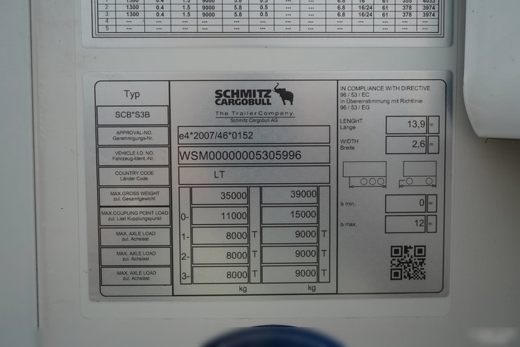 SCHMITZ CARGOBULL / 2023 ROK / CHŁODNIA / THERMO KING SLX 300 / DOPPELSTOCK / KOSZ NA PALETY  zdjęcie 26