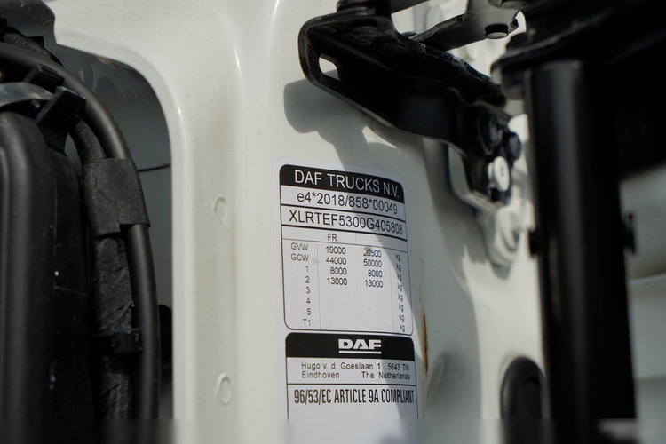 DAF XG 530 / RETARDER / CAŁY NA PODUSZKACH / KLIMA POSTOJOWA /  zdjęcie 46